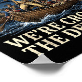 George Washington Gaat De Delaware Oversteken Poster (Hoek)