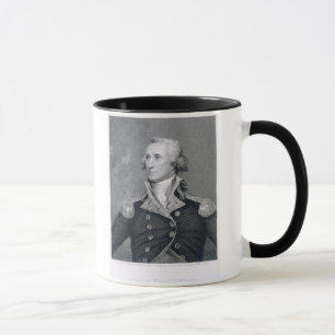 George Washington, gegraveerd door Asher Brown Dur Mok