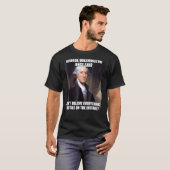 George Washington Geschiedenis Meme T-shirt (Voorkant volledig)