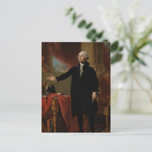 George Washington - Gilbert Stuart (1797) Briefkaart (Staand voorkant)