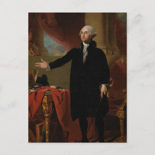 George Washington - Gilbert Stuart (1797) Briefkaart (Voorkant)