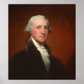 George Washington - Gilbert Stuart Fine Art Poster (Voorkant)