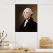 George Washington - Gilbert Stuart Fine Art Poster (Keuken)