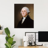 George Washington - Gilbert Stuart Fine Art Poster (Thuiskantoor)