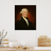 George Washington - Gilbert Stuart Fine Art Poster (Keuken)