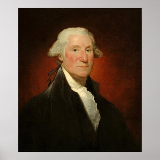 George Washington - Gilbert Stuart Fine Art Poster (Voorkant)