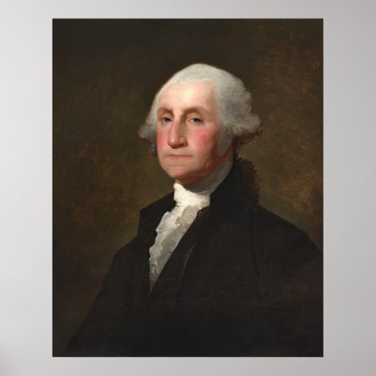 George Washington - Gilbert Stuart Fine Art Poster (Voorkant)
