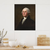 George Washington - Gilbert Stuart Fine Art Poster (Keuken)