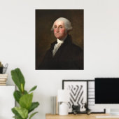 George Washington - Gilbert Stuart Fine Art Poster (Thuiskantoor)