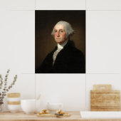 George Washington - Gilbert Stuart Fine Art Poster (Keuken)