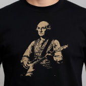 George Washington Gitaarspelend T-shirt