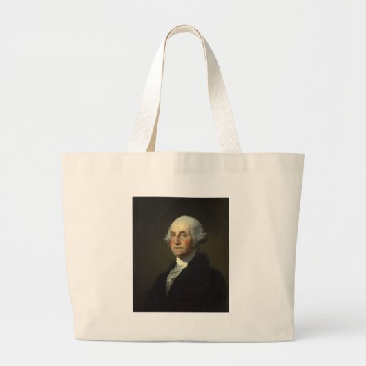 George Washington Grote Tote Bag (Voorkant)