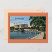  George Washington Hotel West Palm Beach Briefkaart (Voorkant / Achterkant)