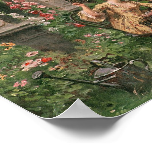 George Washington in Bartram's tuin Poster (Hoek)