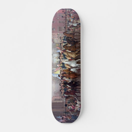 George Washington in het skateboard van New York (Voorkant)