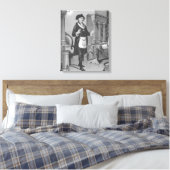George Washington in Masonic Regelia Canvas Afdruk (Insitu (Slaapkamer))