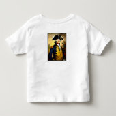 George Washington in oorlogsuitrusting Kinder Shirts (Achterkant)