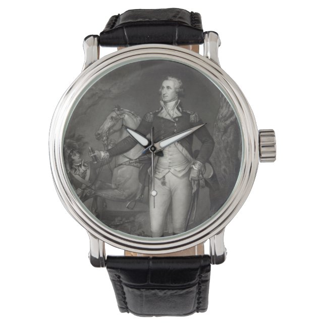 George Washington in Trenton Horloge (Voorkant)