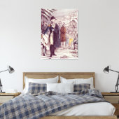 George Washington in Valley Forge Canvas Afdruk (Insitu (Slaapkamer))