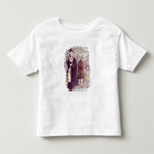George Washington in Valley Forge Kinder Shirts (Voorkant)