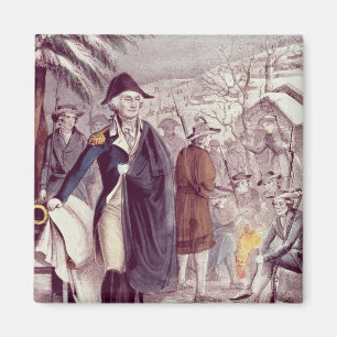 George Washington in Valley Forge Magneet
