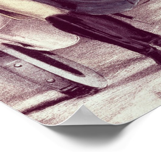 George Washington in Valley Forge Poster (Hoek)