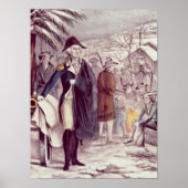 George Washington in Valley Forge Poster (Voorkant)
