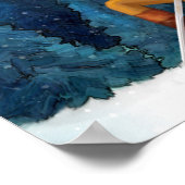 George Washington in Valley Forge Praying Poster (Hoek)