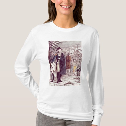 George Washington in Valley Forge T-shirt (Voorkant)