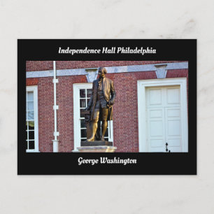 George Washington Independence Hall Philadelphia Briefkaart