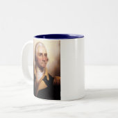 George Washington Iowa Tea Party Mok (Voorkant links)