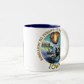 George Washington Iowa Tea Party Mok (Voorkant rechts)
