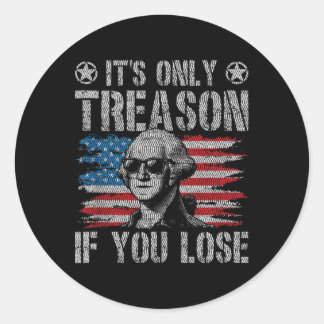 George Washington is de enige reden dat je de vier Ronde Sticker