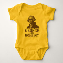 George Washington is mijn homeboy Romper
