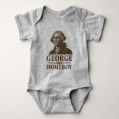 George Washington is mijn homeboy Romper (Voorkant)