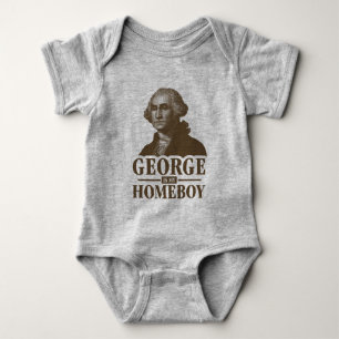 George Washington is mijn homeboy Romper