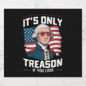 George Washington is niet alleen verraad als je ve Bier Etiket (Enkel label)