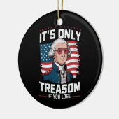 George Washington is niet alleen verraad als je ve Keramisch Ornament (Links)