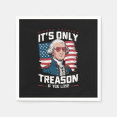 George Washington is niet alleen verraad als je ve Servet (Voorkant)