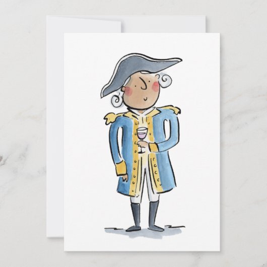 George Washington Kaart (Voorkant)