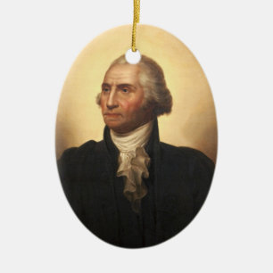 George Washington Keramisch Ornament