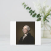 George Washington - kunstportret Briefkaart (Staand voorkant)
