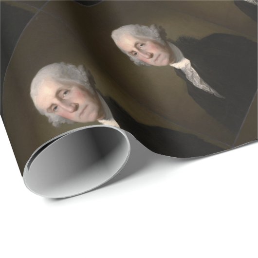 George Washington -  kunstportret Cadeaupapier (Rol Hoek)