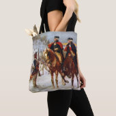 George Washington Lafayette Valley Forge Leger Tote Bag (Dichtbij)
