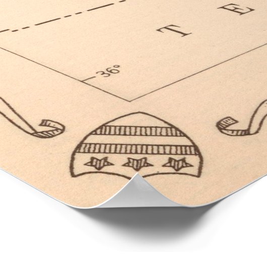  George Washington Land Ownership Map 1932 Poster (Hoek)