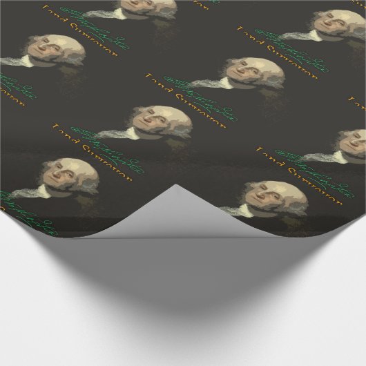 George Washington Land Surveyor Cadeaupapier (Hoek)