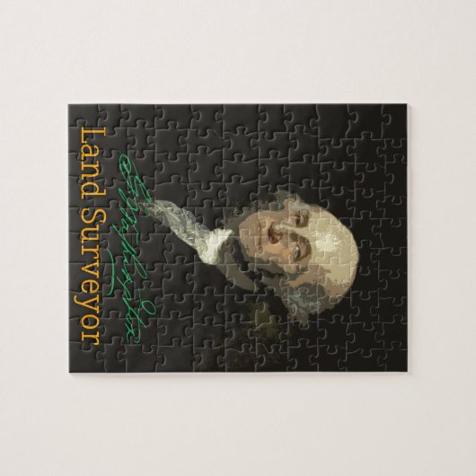 George Washington Land Surveyor Legpuzzel (Horizontaal)