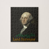 George Washington Land Surveyor Legpuzzel (Verticaal)