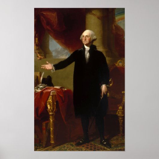George Washington Lansdowne Portrait Poster (Voorkant)