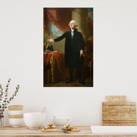George Washington "Lansdowne" Portret Poster (Keuken)